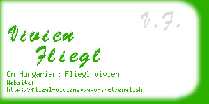 vivien fliegl business card